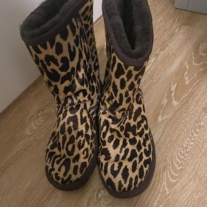 Ugg Australia Leopard Print Boots